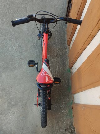 Bici Monty Roja 16 para niñ@