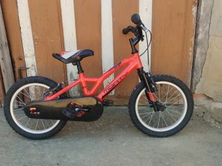 Bici Monty Roja 16 para niñ@