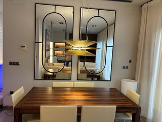Sillas comedor piel blanco roto crudo
