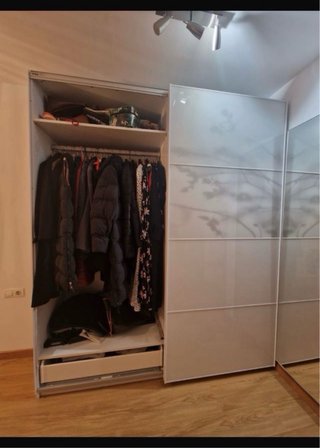 Puertas Correderas para Armario Pax Vidrio Blanco