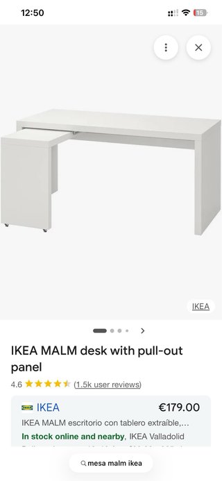 Muebles oficina Escritorio Malm IKEA - URGE Vender