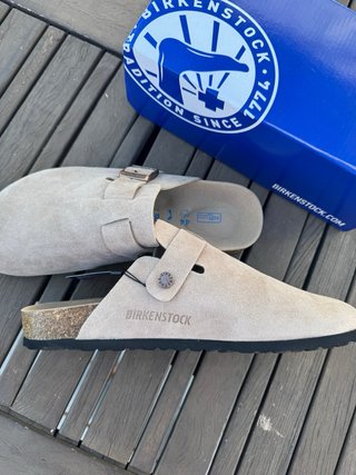 Birkenstock Boston Marrón Talla 44 con caja