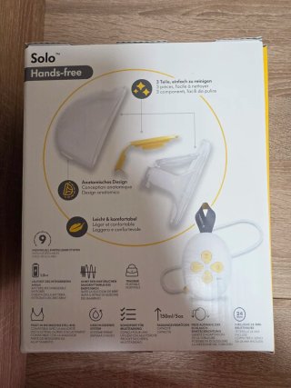 Sacaleches Medela Solo Hands-Free precintado