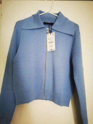 Chaqueta Zara azul talla S