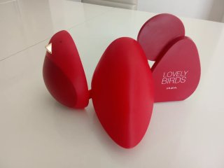 Pupa Trousse Uccellino Rosso e Oro