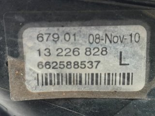 Opel 1152137 faro antiniebla izq 13226828 insignia