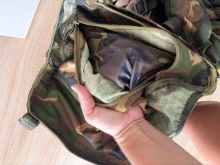 Mochila militar camuflaje
