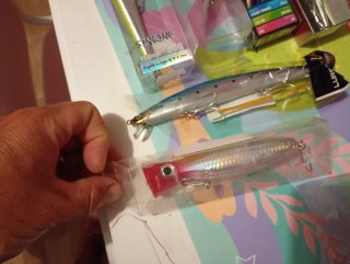 Señuelos de pesca para anjova, robalo, lubina