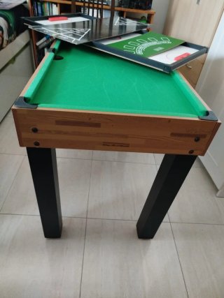 Futbolín de mesa multijuegos