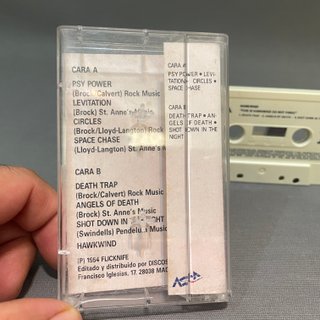 This is HAWKWIND, do not panic. Cassette Ed España