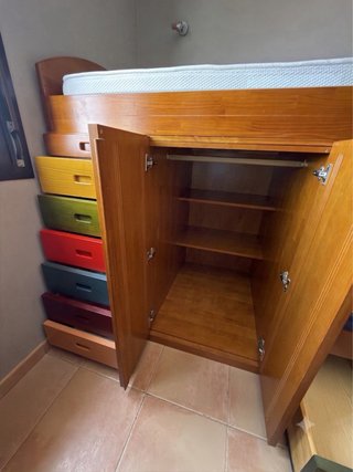 Litera de madera