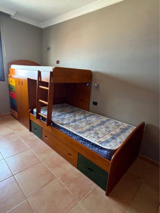Litera de madera