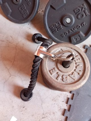 Lote de gimnasio doméstico