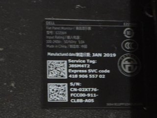 Monitor Dell 22 pollici