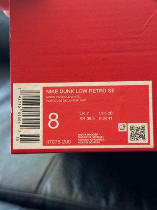 Nike Dunk Low Retro SE Talla 41 Beige