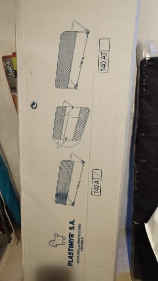 Barrera Cama Abatible 140cm