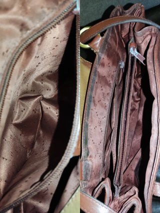 Bolso Francinel Marrón Piel