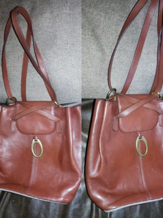 Bolso Francinel Marrón Piel