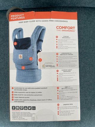 Mochila Ergobaby Original 3 Posiciones