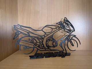 Maqueta Suzuki GS500F - 20cm