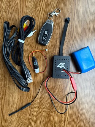 Cámara espía 4k DIY
