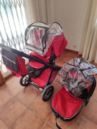 Carrito Bebé Jané Muum Rojo