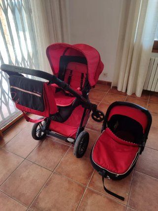 Carrito Bebé Jané Muum Rojo