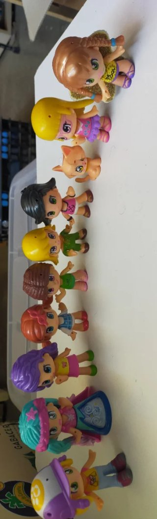 Lote 10 Figuras PinyPon Famosa