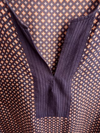Massimo Dutti Camisa Seda Estampada