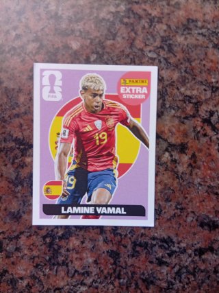 Lamine Yamal Extra Sticker Panini