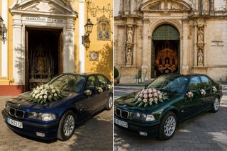 Coche con conductor bodas