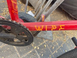 Bicicleta BMX Roja