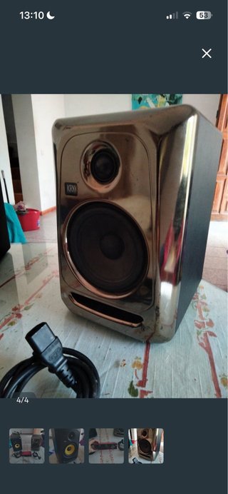 Monitores KRK + Tarjeta Sonido Focusrite Scarlett