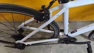 Bicicleta de carretera VAN RYSEL blanca