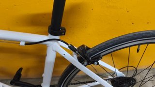 Bicicleta de carretera VAN RYSEL blanca