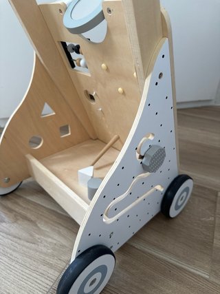 Andador Carrito Multiactividades Madera