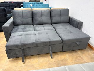 sofá cama chaiselongue reversible + arcon 3 plazas