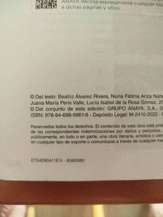 Libro Matemáticas 3 Primaria ANAYA