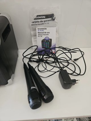 Altavoz Karaoke Maginon con Luces