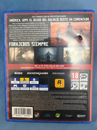 Red Dead Redemption 2 PS4 (2 Dischi)
