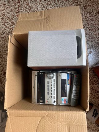 Equipo de música LG CD/Casset/Radio