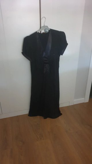 Vestido de fiesta negro