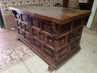 Baúl castellano madera regalo