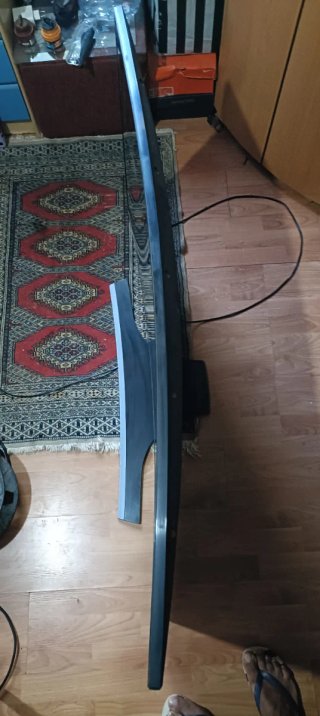 Televisión Samsung Negra smart TV 55 pulgadas