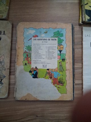 Tintín en el Congo. 1a edición 1968