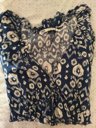 Mono corto Zara estampado