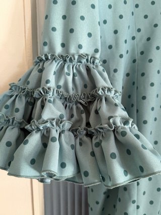 Vestido de flamenca con lunares