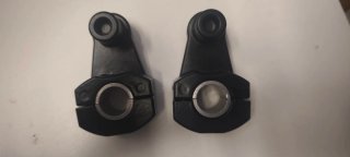 Alargador Manillar Moto Negro