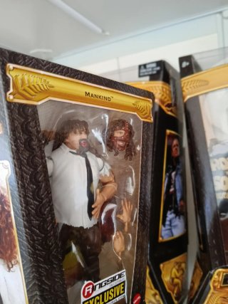 Figura WWE Mankind Mattel Elite Defining Moments
