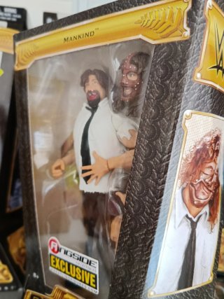 Figura WWE Mankind Mattel Elite Defining Moments